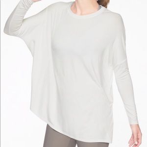Athleta Cloudlight Asym Relaxed Long Sleeve Top M